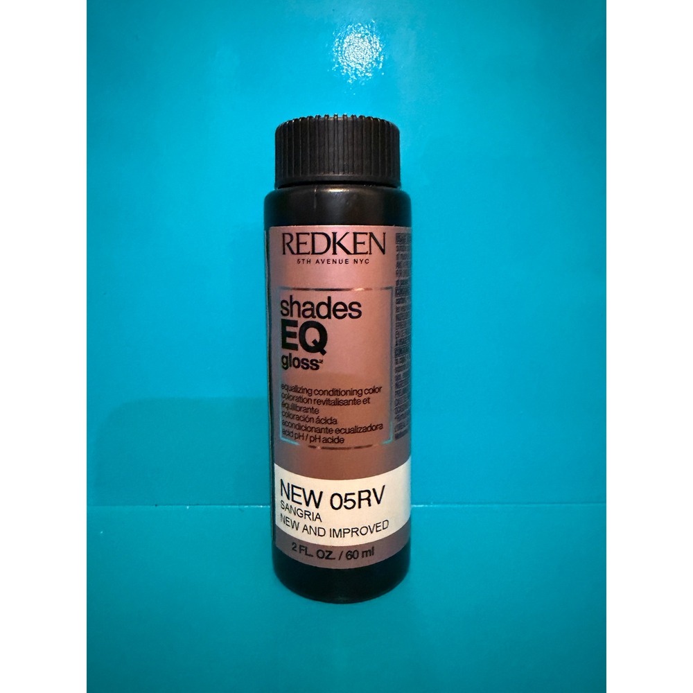 Redken Shades EQ‎ Gloss 05RV Sangria Demi-Permanent Hair Color shine  NEW